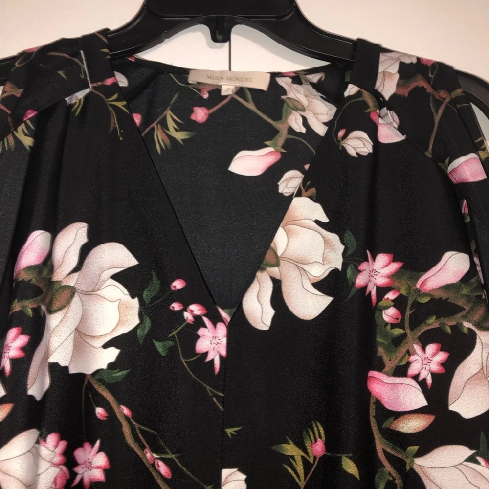 Mika Mindel Polyester Floral Blouse View 3